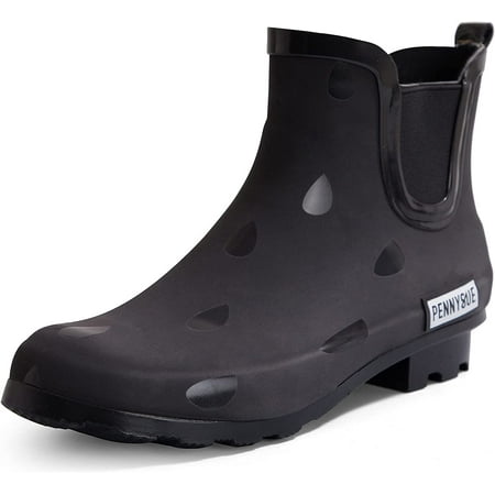 

Pennysue Women s Ankle Rain Boot Drip Anti Slip Short Booties Waterproof 10M