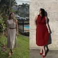 thumbnail image 5 of Cueply Womens Summer Dresses Casual 2026 Sleeveless Midi Dress Tank Sundress Vacation Outfits with Pockets, 5 of 9