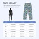 thumbnail image 4 of Fotbe Various Wild Sea Fish Pantalones de Pijama para Hombre, Pantalones de Dormir, Pantalones de Casa con Cintura Ajustable y Bolsillos-XX-Large, 4 of 6