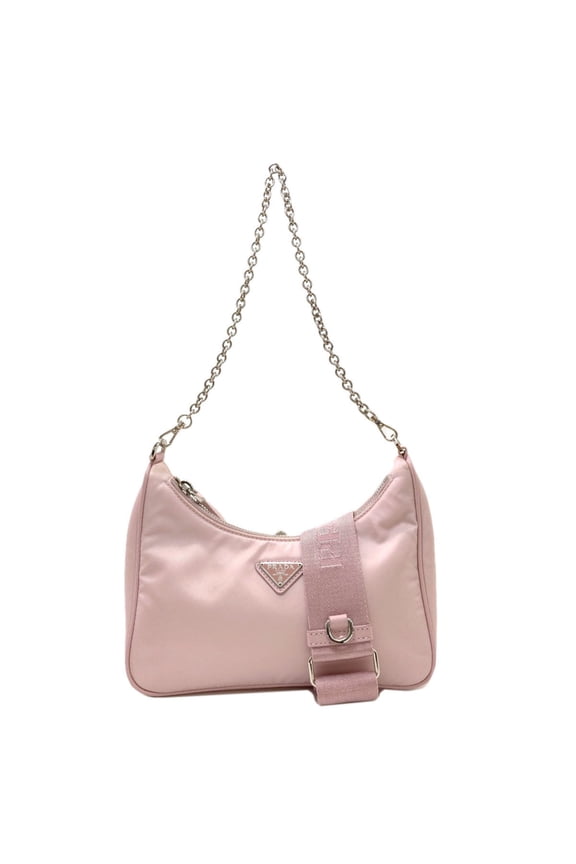 Pre-Owned Prada Logo Hardware 2-Way Nylon Shoulder Bag for Women PRADA