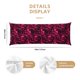 thumbnail image 3 of Balery Burgundy Tie Dye Funda Protectora para Almohada Corporal de Algodón Hipoalergénico con Cierre(55 x 21 pulgadas), Almohadas No Incluidas, 3 of 7