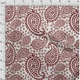 thumbnail image 4 of oneOone Rayon Brown Fabric Asian Paisley Craft Projects Decor Fabric Printed By The Yard 56 Inch Wide, 4 of 4