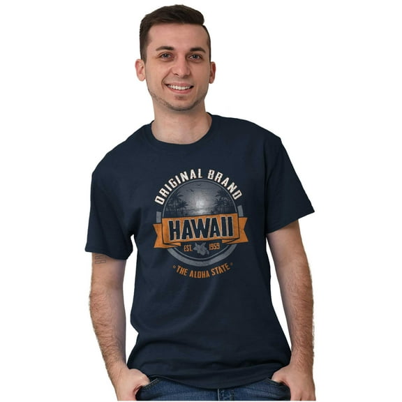 Original Brand Hawaii Souvenir Beach Men's Graphic T Shirt Tees Brisco Brands X