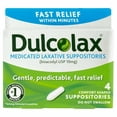 thumbnail image 3 of Dulcolax Comfort-Shaped Laxative Suppositories, Relief Constipation, 4Ct, 6-Pack, 3 of 3