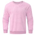 thumbnail image 4 of Kureaily Hoodless Sweatshirt Pullover Long Sleeve Crewneck Casual Athletic Top For Streetwear Gym Workout Comfortable Hoodie Pullover Sweatshirts, 4 of 4