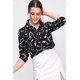thumbnail image 4 of Camisa de mujer de moda casual de manga larga con botones, 4 of 4