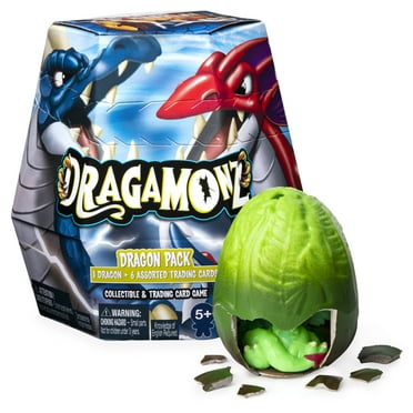 Dragamonz, Dragon 1-Pack, Collectible Figure and Trading Card Game, for Ages 5 and Up