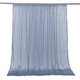 thumbnail image 2 of BalsaCircle 8 feet x 8 feet Dusty Blue Sequin Backdrop Curtain Wedding Party Photobooth Decorations, 2 of 8