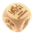 thumbnail image 1 of 2PCS Quilters Dice,Handmade Wooden Fidget Dice with 6 Fun Games,Office Fidget Dices,Stress Dices,Gift Relief For Colleagues, 1 of 8
