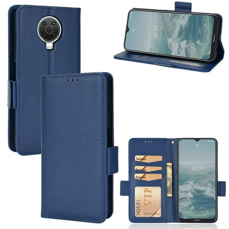 Nokia 6.3 Case , PU Leather Flip Cover Card Slots Magnetic Closure Wallet Case for Nokia 6.3