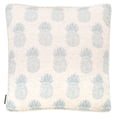 thumbnail image 2 of SAFAVIEH Brillen Pineapple Accent Pillow, 18" x 18", Blue/White, 2 of 4