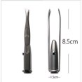 thumbnail image 3 of Jinsinto Micro - Eyebrow Scissors with Lightweight Stainless Steel Blade for Directional Trimming, 1 Piece, 3 of 3