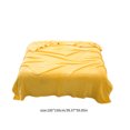 thumbnail image 3 of Soft Fleece Blanket, Luxury Bed Blankets Lightweight Plush Fuzzy Cozy Twin Blanket for Sofa, Couch, Travel, Camping, 100x150cm/39.37x59.05in, 3 of 8