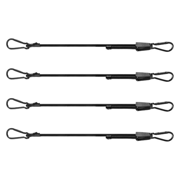 Upgrades Bungee Straps with Superior Elasticity Adjustable Length Bungee Cords Robusts Cords for Bikes Carts & Trucks