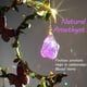 thumbnail image 4 of Amethyst Moon Crystal Suncatcher Window Hanging,Good Luck Charms, 4 of 5