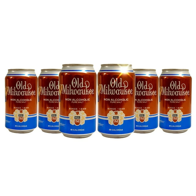 Six Pack Cerveza Old Milwaukee Sin Alcohol 355 ml Old Milwaukee Sin Alcohol