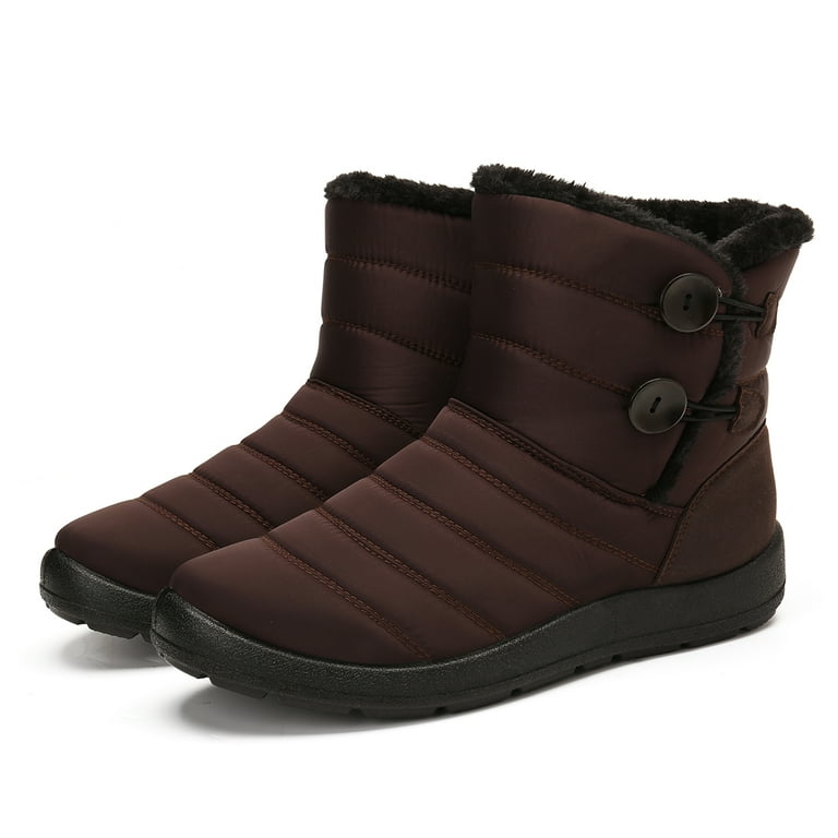 Winter Boots Gracosy Gracosy Womens Winter Snow Boots Fur Lined