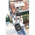 thumbnail image 3 of Girls School Bag 3 Pieces For Elementary School, Backpack/shoulder Bag/handbag (purple), 3 of 5