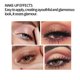 thumbnail image 4 of Paleta de sombras de ojos metálicas con brillo mate, colores naturales mezclables de larga duración, maquillaje, sombras de ojos, cosméticos, 4 of 7