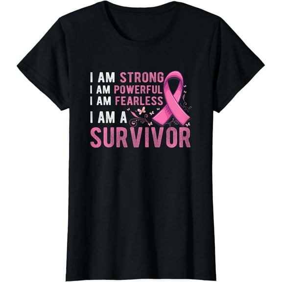 Breast cancer survivor month Support Breast Cancer Awareness T-Shirt