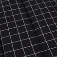 thumbnail image 5 of vidaXL Sun Lounger Cushion Black Check Pattern Oxford Fabric, 5 of 5