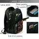 thumbnail image 4 of Balery Dark Skull King Throne Mochila con carga USB para hombre y mujer - Mochila impermeable y antirrobo para laptop con puerto USB para viajes, trabajo, 4 of 7