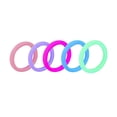 thumbnail image 2 of Anillos de silicona para bodas de goma de silicona Sunnimix 5 colores, 2 of 8