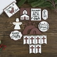 thumbnail image 6 of HongHeng Easter Tiered Tray Decor Easter Table Wooden Sign Decorations He is Risen Cross Tabletop Farmhouse Decor for Easter Kitchen Home Party Holiday, 6 of 8