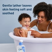 CeraVe Gentle Baby Wash & Shampoo, Tear-Free Cleanser for Infants and Toddlers, 16 fl oz