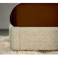 thumbnail image 4 of Luxury 400 Thread Count, 4 Piece Bed Sheet Set, 14" Deep Pocket, 100% Egyptian Cotton, Queen Size - Chocolate Solid, 4 of 7