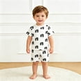 thumbnail image 1 of Ensemble Garçon Chemise Imprimée Col Rond Court Tenues de Printemps Garçons 11-12 Ans Vêtements, 1 of 4