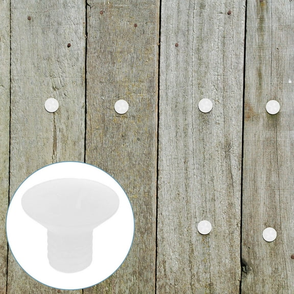 MLINS 100pcs Gutter Guards Gutter Screws Self Tapping Screw Truss Screws Ring Gutter Mount Spacer Screw Nuts Bolt Assortment Bolts