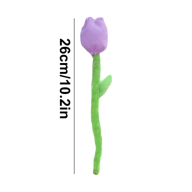 TERGAYEE Plush Rose Flower Stuffed Rose Flower Bendable Stems Plush Bouquet  Toy for Gifts Decorations - Walmart.com