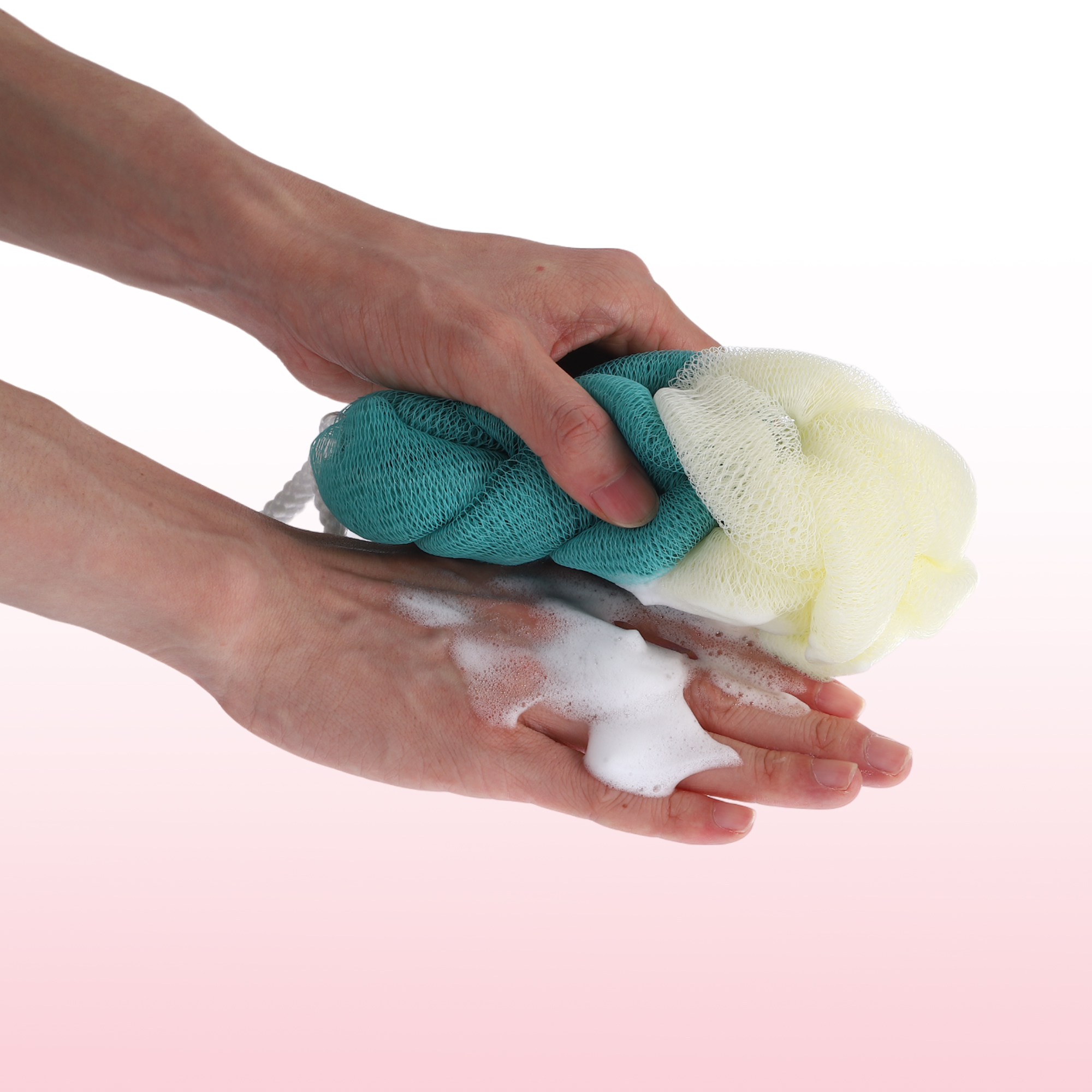 Unique Bargains Long Stretch Back Sponge 12.20"x2.76"x1.97" 1 Pc Beige Green
