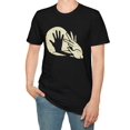 thumbnail image 1 of Camiseta informal de algodón para hombre: manga corta, cuello redondo y diseño gráfico único | Perfecta para salidas y deportes de verano. Ideal para adultos, hombres, mujeres, adolescentes y jóvenes., 1 of 6