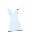 thumbnail image 4 of Adorno colgante en forma de Decoración colgante DIY con adornos de cuerdas Conejo de color azul Zulema colgante colgante, 4 of 8