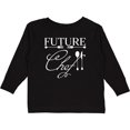 thumbnail image 3 of Inktastic Future Chef with silverware Boys or Girls Long Sleeve Toddler T-Shirt, 3 of 5