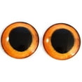 thumbnail image 3 of Wide Golden Kitten Glass Animal Eyes, 3 of 7