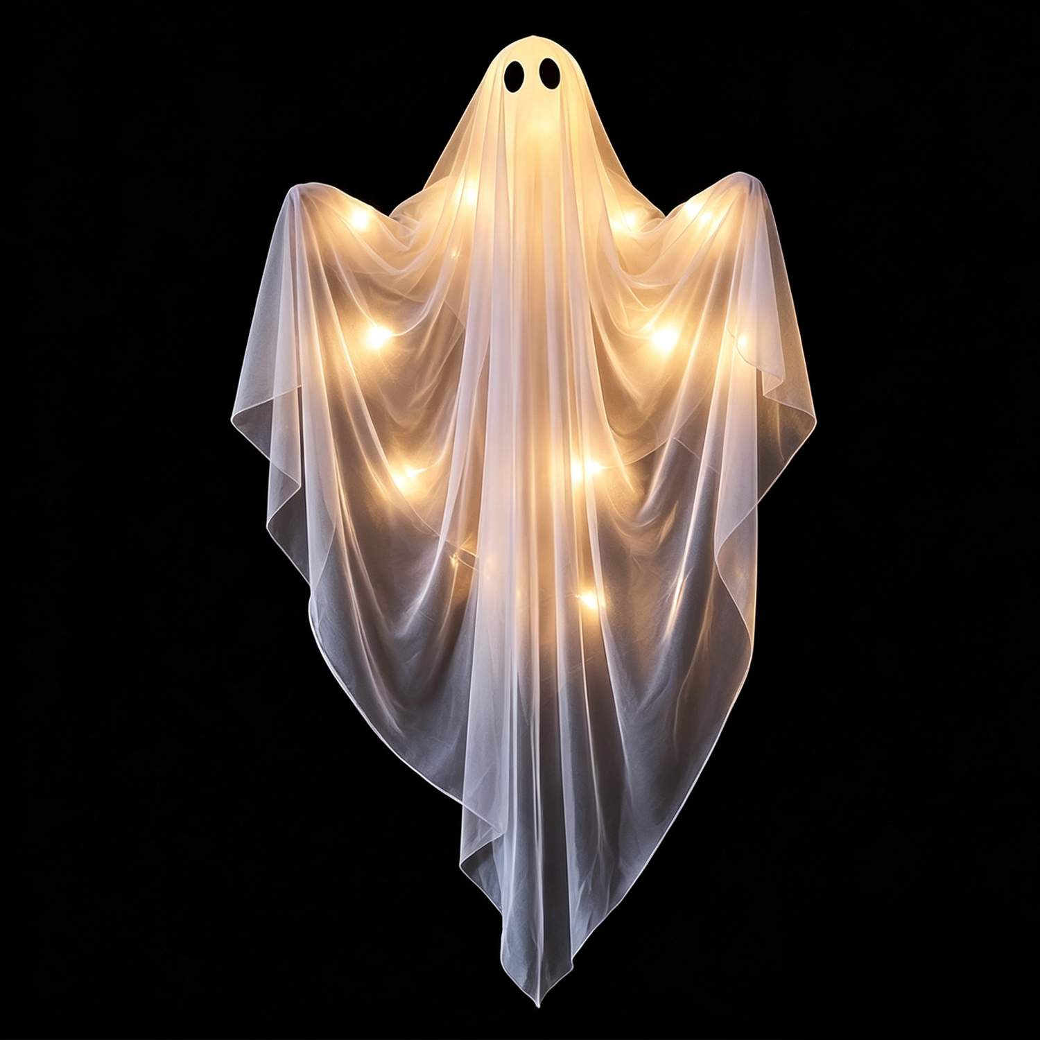 Ayieyill 47" Light Up Hanging Ghost Decoration photo 7
