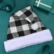 thumbnail image 5 of Gorro navideño a cuadros Gorro navideño de lino Gorro navideño para adultos Gorro navideño decorativo, 5 of 7