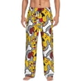 thumbnail image 2 of Kdxio Cute Dog Print Men's Sleep Pajama Pant Lounge Pants with Pockets, 2 of 8