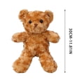 thumbnail image 3 of Oso de peluche con suéter de punto | Juguete suave y tierno para niños y bebés | Regalo navideño y decoración de invierno para el hogar | Decoración para la habitación infantil, 3 of 7