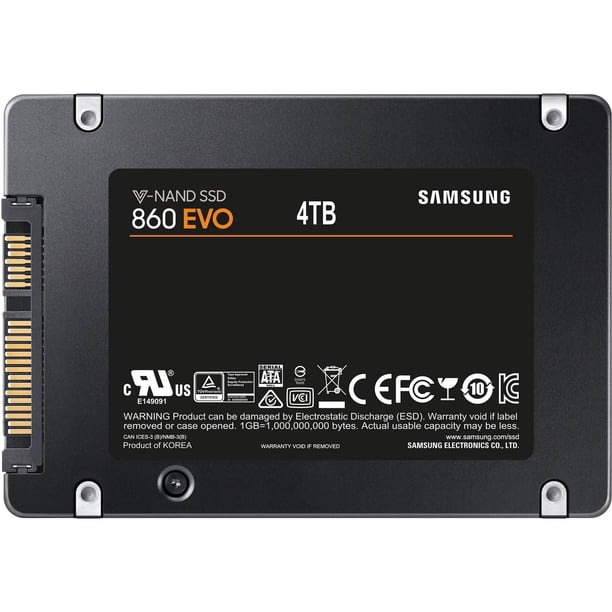 Samsung 4TB 860 EVO SATA III 2.5