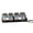 B, variant on Keyboard Fidget Keyboard Fidget Keychain 4-in-1 Decompression Button Set, Mini Finger Clicker Toys for Stress Relief, Focus & Quiet Office or Classroom Play