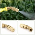 thumbnail image 5 of Brass Sprayer Nozzle Adjustable Garden Hose Attachment with 45° Tilt, Heavy-duty Watering Tool for Irrigation, Plant Care, and Efficient Cleaning, topliu, 5 of 8