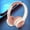Pink, variant on Jacenvly Earphones Wireless Bluetooth Around-Ear Bass Gaming Headset Surround Sound Headphones with Noise Cancelling Microphone Bluetooth