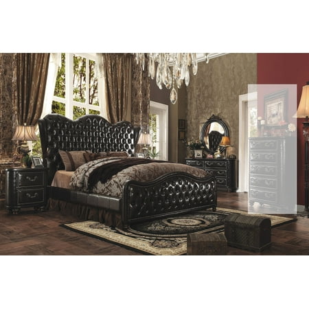 Simple Relax Varada Vintage 4pcs Espresso Pu Cal King