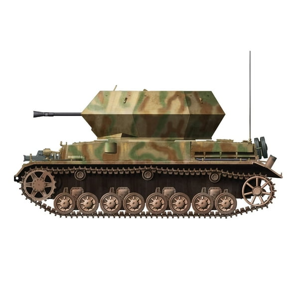 Dragon x Lexa: 1/72 3.7cm FlaK 43 Flakpanzer IV "Ostwind"