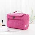 thumbnail image 1 of Bolsa de almacenamiento portátil de poliéster para hombre y mujer, organizador de artículos de tocador, bolsa de cosméticos de viaje colgante, bolsa de lavado impermeable, 1 of 5