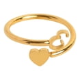thumbnail image 3 of Xihbxyly Anillos de Inicial de Oro, Anillo Apilable con Letra Abierta, Joyería Ajustable con Alfabeto, Regalos Personalizados Únicos, Accesorio de Moda para Mujer, Perfecto para Mamá o Novia., 3 of 3